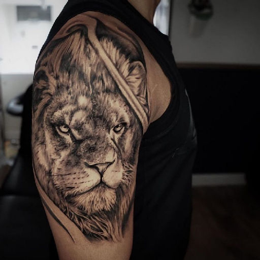 татуировки для мужчин знак зодиака лев | Дзен
